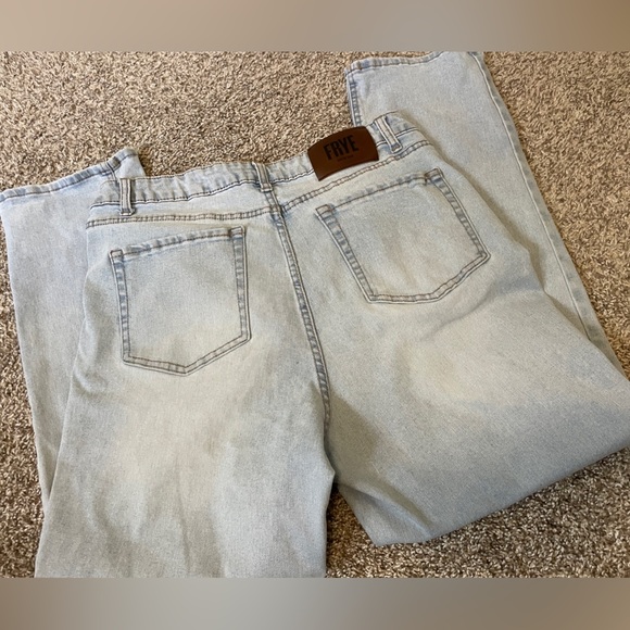 FRYE | Women’s Light Wash Slim Fit Jeans | 12/31 High-Rise - Picture 7 of 9